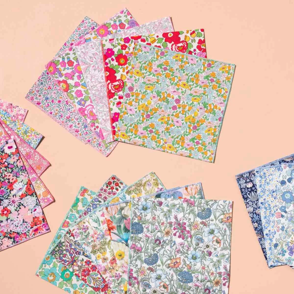 Annas of Australia Liberty Handkerchief Assorted (price per item)