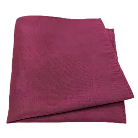 Berry Silk Pocket Square