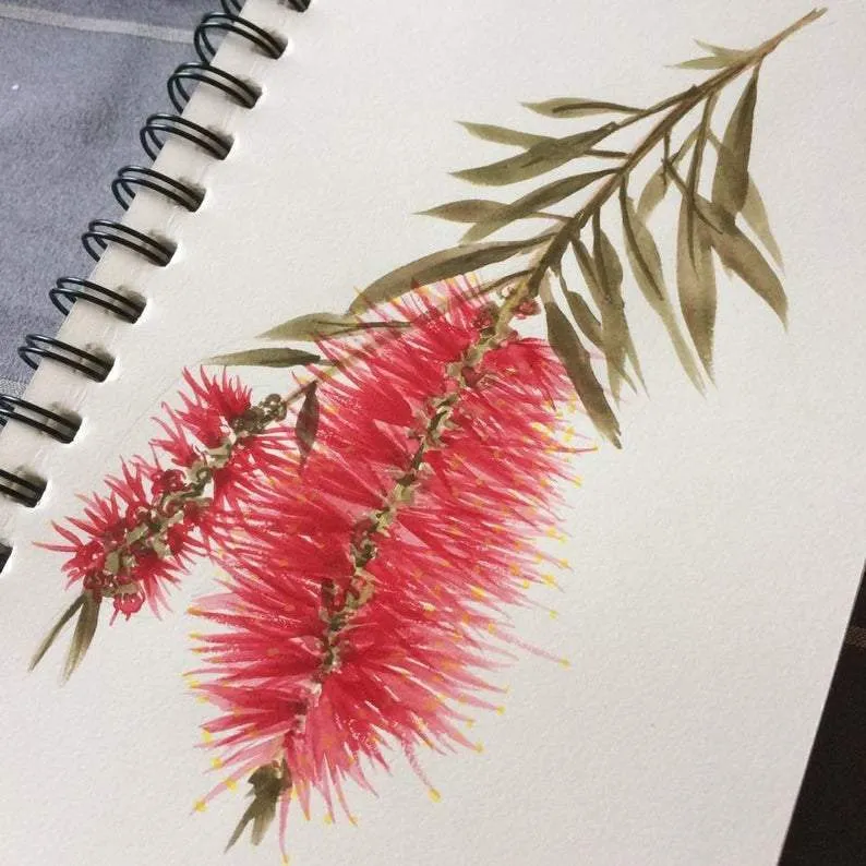 Bottlebrush Handkerchief