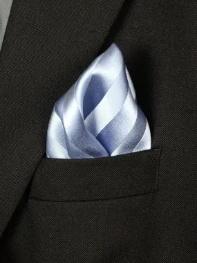 Boy's Pocket Square 18231 Sky Tonal