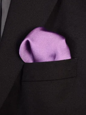 Boy's Pocket Square 18239 Purple Solid