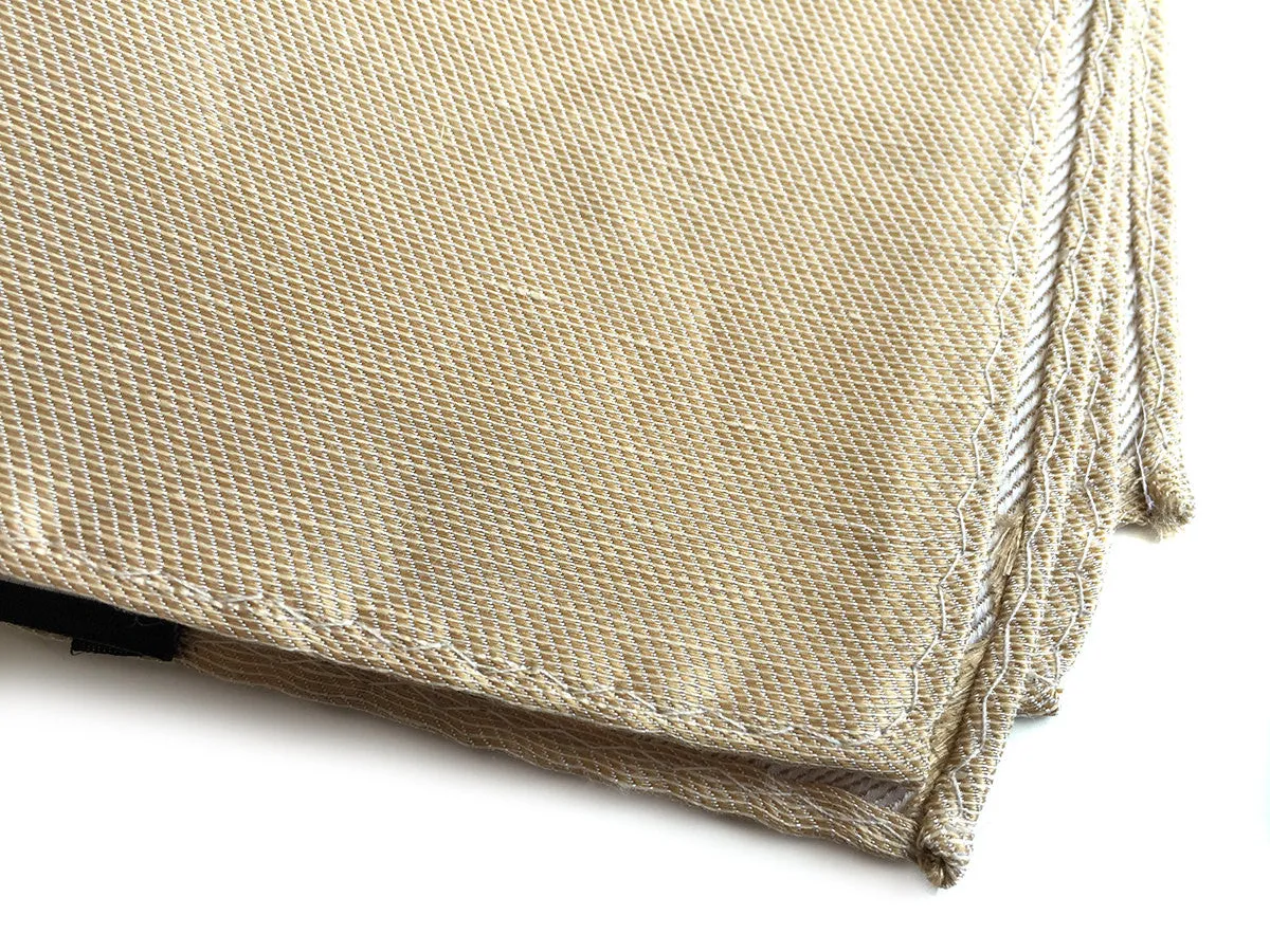 Champagne Linen Pocket Square, Fisher