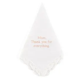 Crocheted Personalized Handkerchief