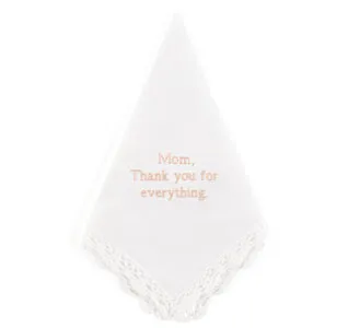 Crocheted Personalized Handkerchief