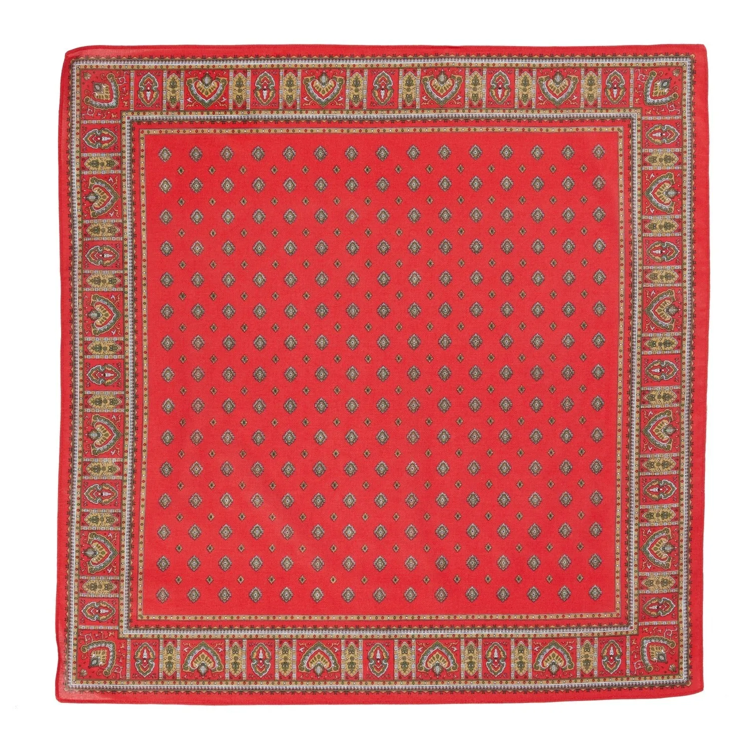 Diamond' patterned Men’s Cotton Handkerchief