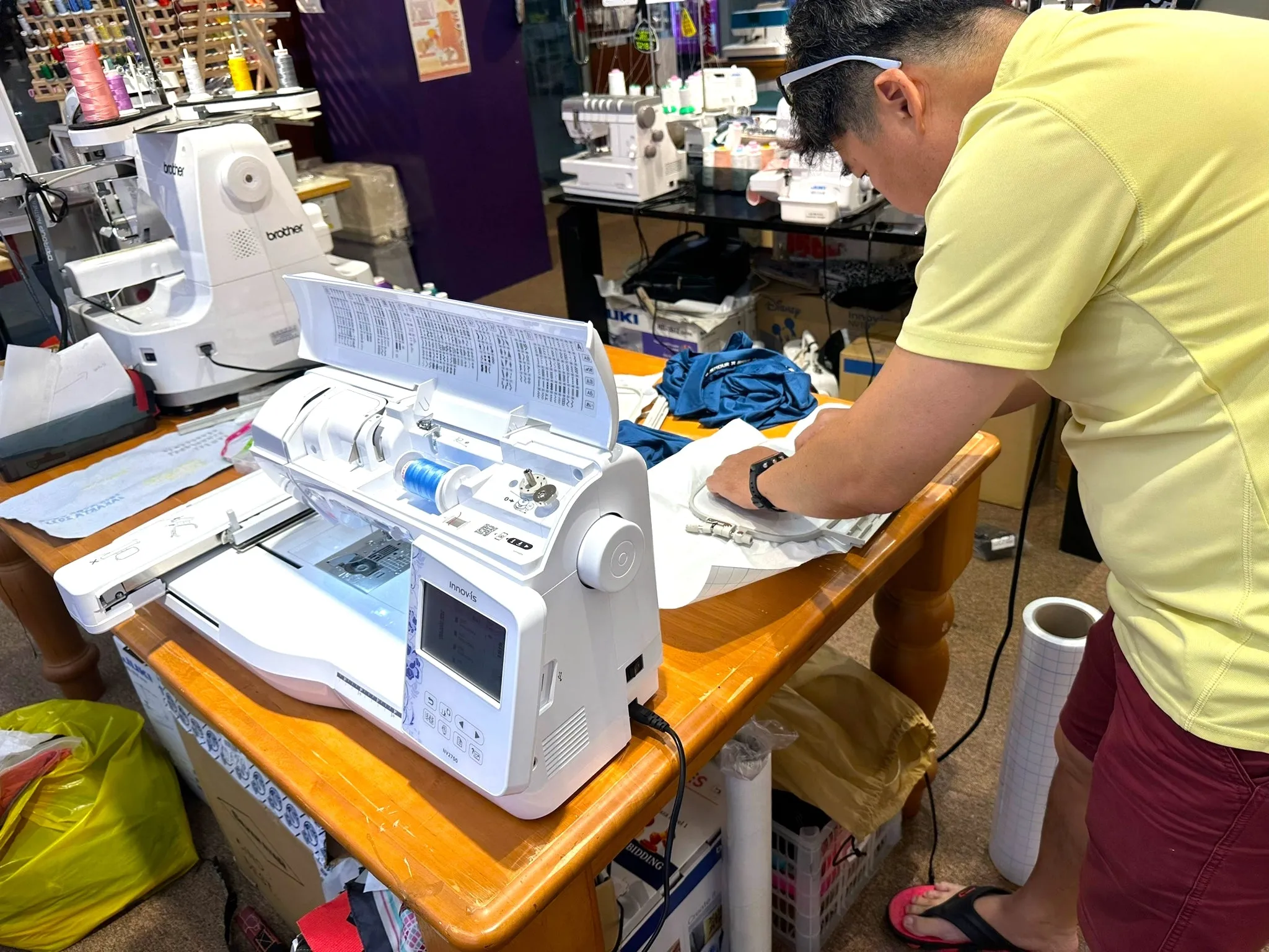 Embroidery Workshop - Basic Workshop  @ Punggol Oasis Terraces (For 3 hours )