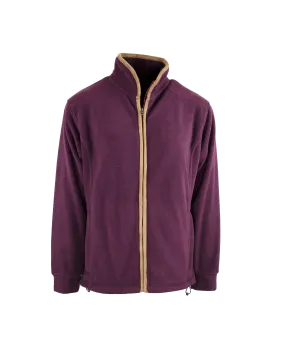 LF202 - Ladie's Fleece Jacket - PLUM