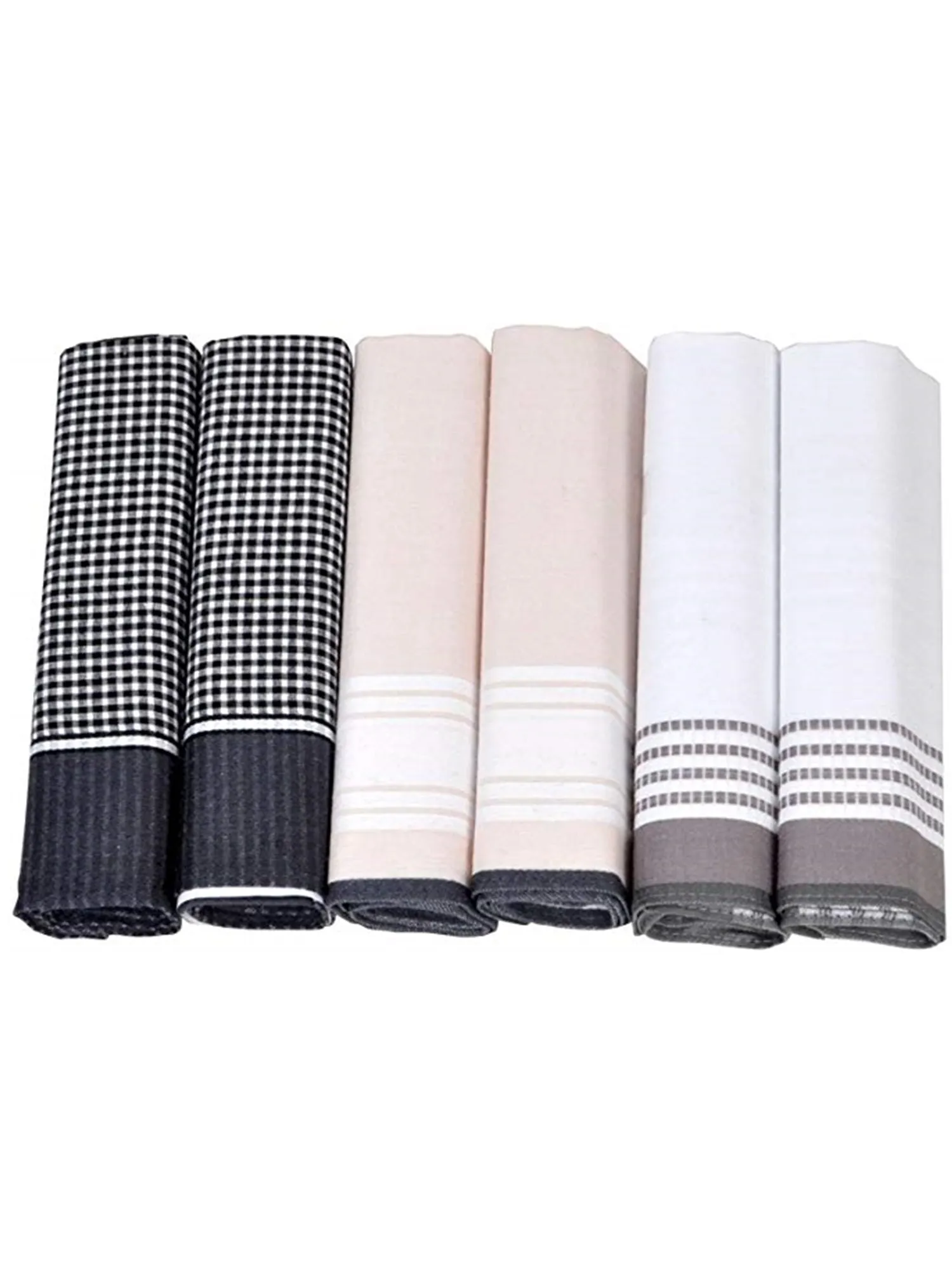 Men's Patterned Cotton Handkerchiefs