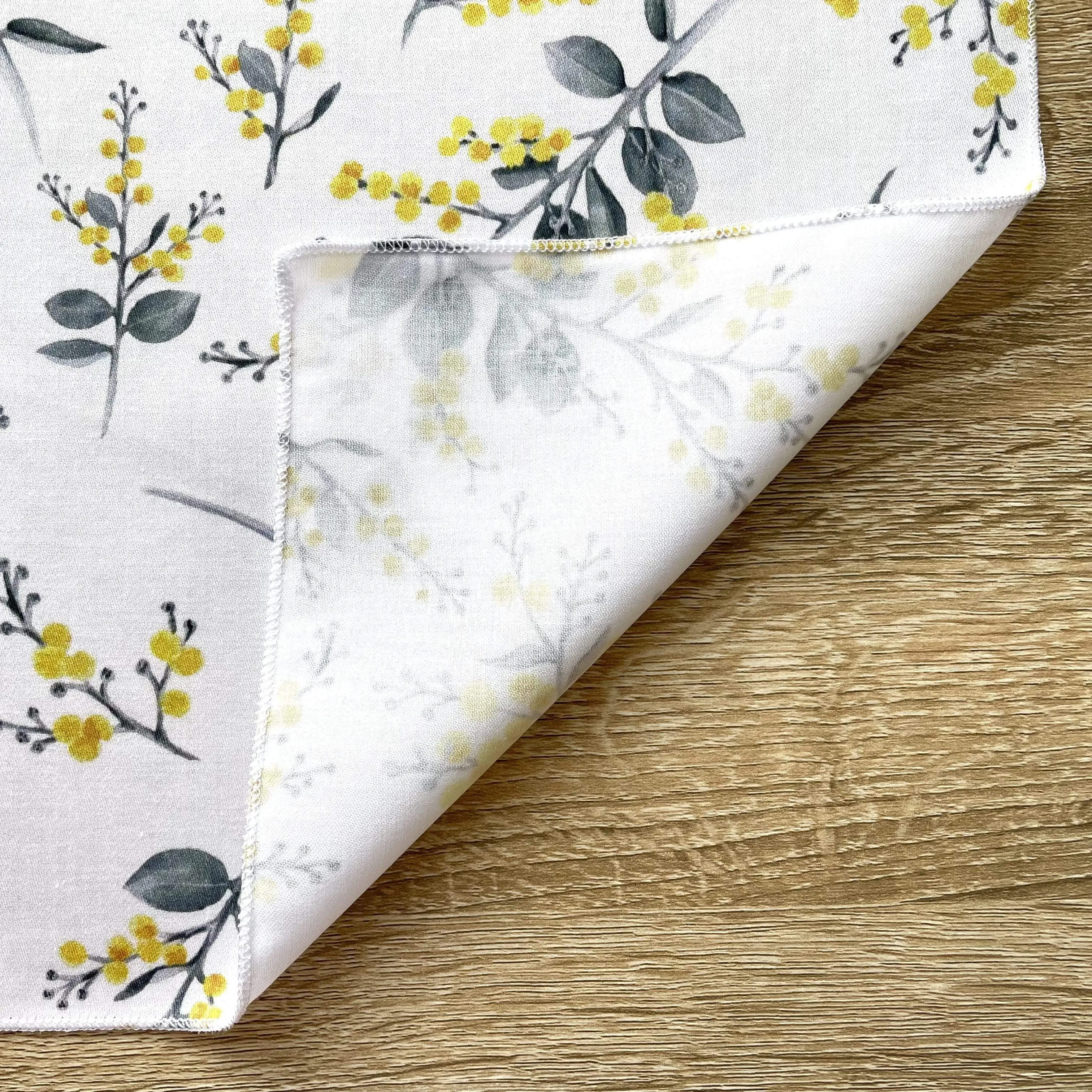 Silver Wattle Handkerchief