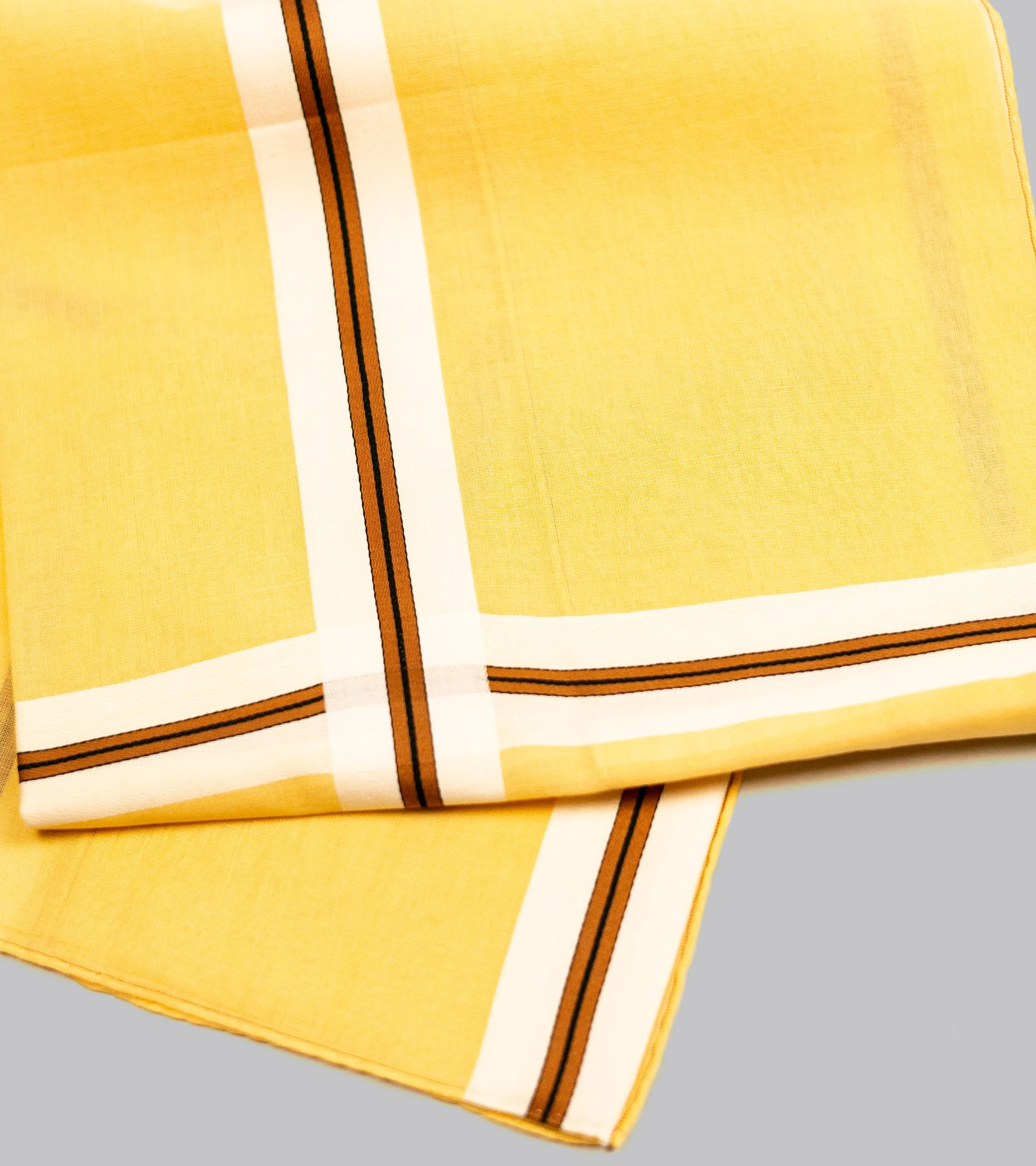 Simonnot Godard Connemara Handkerchief Gold