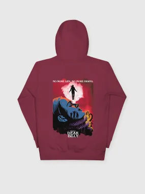 Stranger Things x Butcher Billy Dear Billy Unisex Hoodie [Maroon]