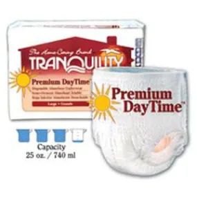 Tranquility Premium DayTime Adult Disposable Absorbent Underwear, Latex-Free, Large (44"- 54", 170 - 210 lb) - One pkg of 16 each