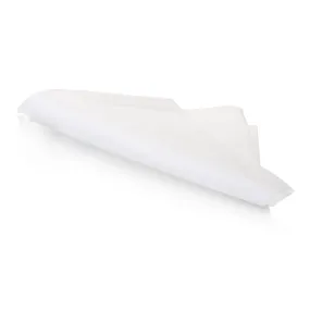 'White Satin Border' Hand-Rolled Ladies Swiss Cotton Handkerchief